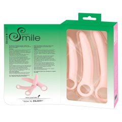   SMILE - Vaginálne trenažéry - sada dild - ružová (3 kusy)