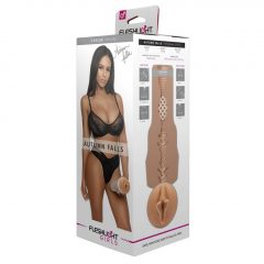   Fleshlight Autumn Falls Cream - realistická vagína (telová farba)