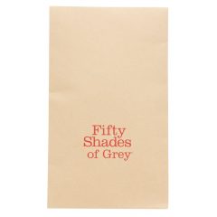   Fifty shades of grey - klipy na bradavky s golierom (čierno-červené)