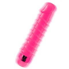 Classix Candy Twirl - sex-špirálové dildo (ružové)