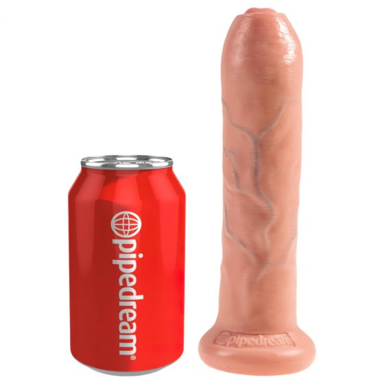 King Cock 7 - realistický dildo (18 cm) - naturálny