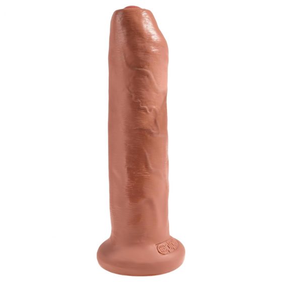 King Cock 7 - realistický dildo (18 cm) - tmavo prírodný