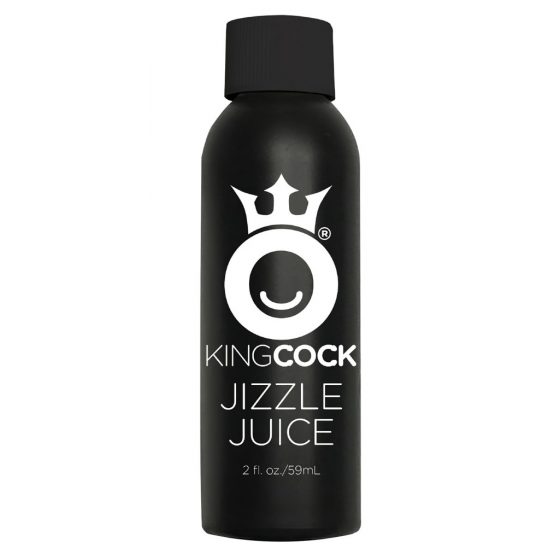 King Cock 8 - realistický striekajúci dildo (20 cm) - prírodný