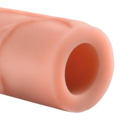   X-TENSION Mega 2 - realistický návlek na penis (20,3cm) - prírodný