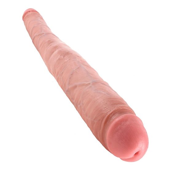 Pipedream King Cock 16 Tapered Double Dildo - realistické obojstranné dildo (41cm) - telová farba"