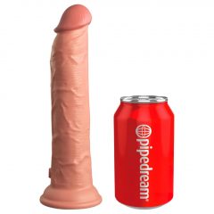 King Cock Elite 9 - realistické dildo (23 cm) - prírodné