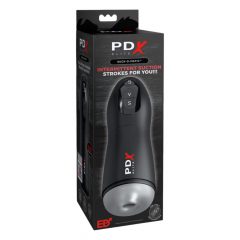   PDX Suck-O-Matic - Nabíjací automatický masturbátor (čierny)