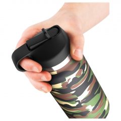   Fap Flask Happy Camper - masturbátor v kanvici (zelená a čierna)