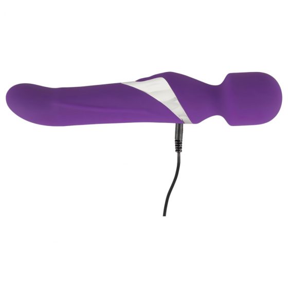 Javida Wand & Pearl - 2in1 masážny vibrátor (fialový)