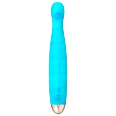   Cuties Mini Vibrator Blue 2.G - nabíjací, vodotesný vibrátor na bod G (tyrkysový)