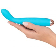   Cuties Mini Vibrator Blue 2.G - nabíjací, vodotesný vibrátor na bod G (tyrkysový)