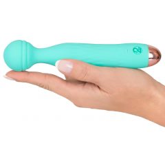   Cuties Mini Vibrator Green 2.G - nabíjací, vodotesný masážny vibrátor (zelený)