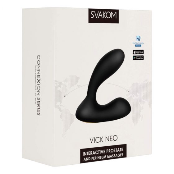 Svakom Vick Neo - dobíjací VR vibrátor (čierny)