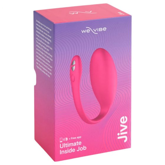 We-Vibe Jive - nabíjateľné, inteligentné vibračné vajíčko (ružové)