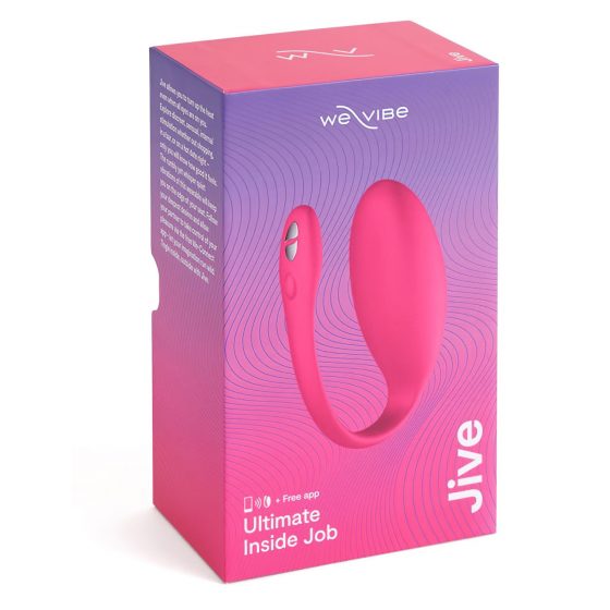 We-Vibe Jive - nabíjateľné, inteligentné vibračné vajíčko (ružové)