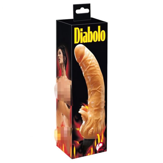 You2Toys Diabolo - gelový vibrátor (21 cm)