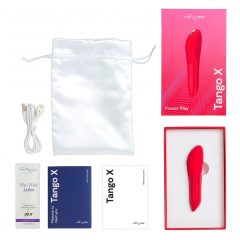   We-Vibe Tango X - nabíjací vodotesný tyčový vibrátor (koralový)