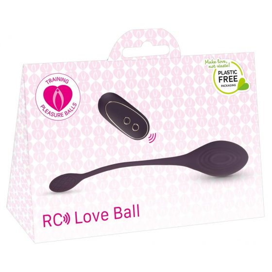 You2Toys RC Love Ball - dobíjacie rádiom riadené vibračné vajíčko (fialové)