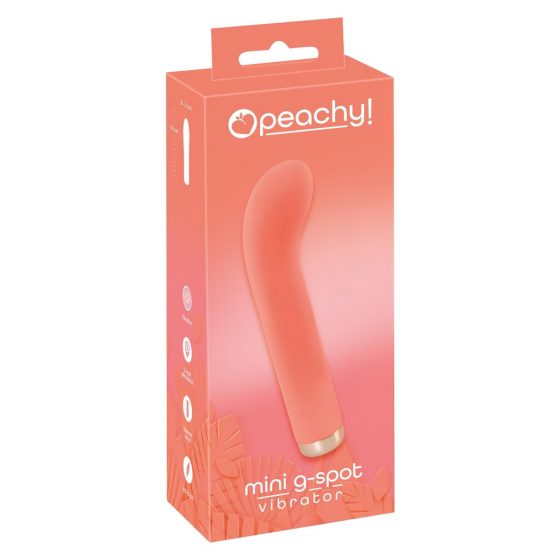 You2Toys - peachy! mini G-spot- nabíjací vibrátor na bod G (oranžový)