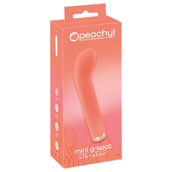 You2Toys - peachy! mini G-spot- nabíjací vibrátor na bod G (oranžový)