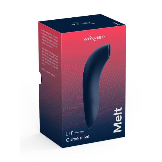 We-Vibe Melt - nabíjací vodotesný smart stimulátor klitorisu (modrý)