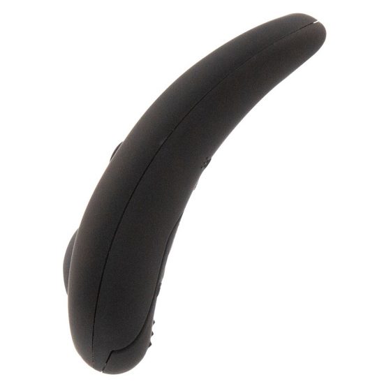 Naked Addiction Thrusting 9 - bezdrôtový, rádiom riadený, vibračný vibrátor - tmavý (23 cm)