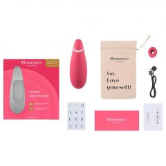   Womanizer Premium 2 - nabíjací, vodotesný stimulátor klitorisu (ružový)