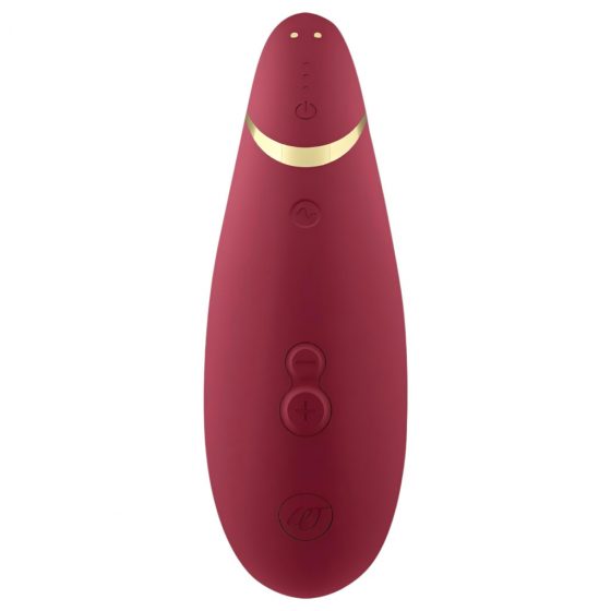 Womanizer Premium 2 - nabíjací, vodotesný stimulátor klitorisu (červený)