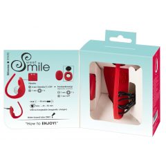   SMILE Slim Panty - dobíjací rádiový vibrátor na klitoris (červený)