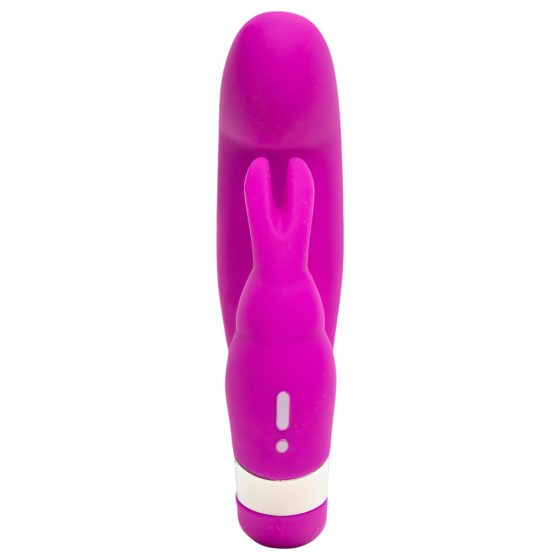 Happyrabbit Mini G - dobíjací vibrátor na bod G s kmitaním (fialový)