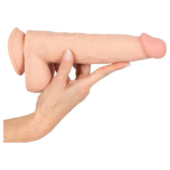 Natute Skin - dildo s kožou - 25 cm (natur)