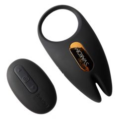   Svakom Winni 2 - inteligentný, dobíjací, rádiový vibračný krúžok na penis (čierny)