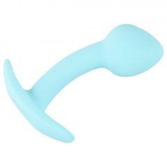   Cuties Mini Butt Plug - silikonové análne dildo - modré (2,6cm)