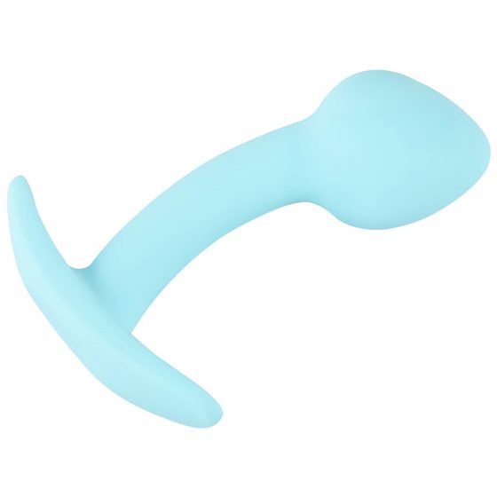 Cuties Mini Butt Plug - silikonové análne dildo - modré (2,6cm)