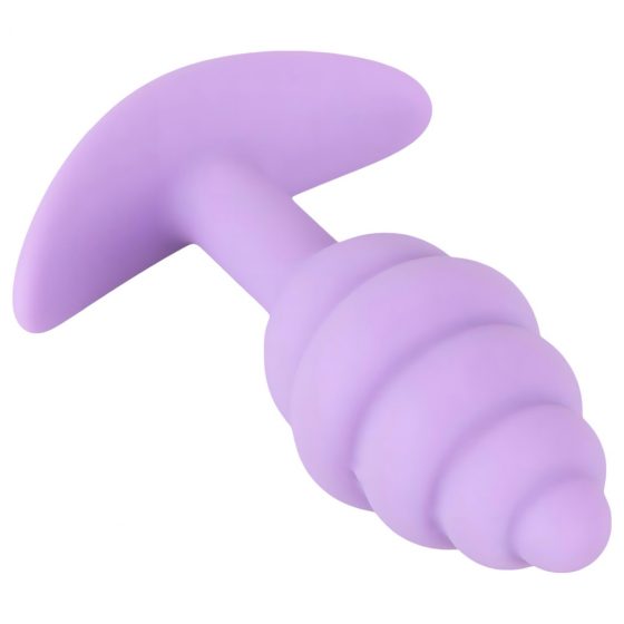 Cuties Mini Butt Plug - silikonové análne dildo - fialové (2,8cm)