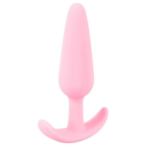 Cuties Mini Butt Plug - silikonové análne dildo - ružové (2,1cm)