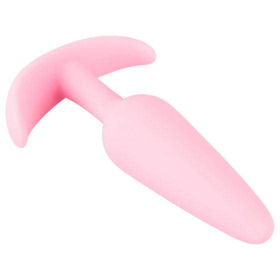 Cuties Mini Butt Plug - silikonové análne dildo - ružové (2,1cm)