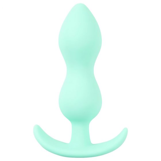 Cuties Mini Butt Plug - silikonové análne dildo - mäta (2,3cm)