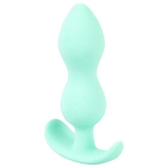 Cuties Mini Butt Plug - silikonové análne dildo - mäta (2,3cm)