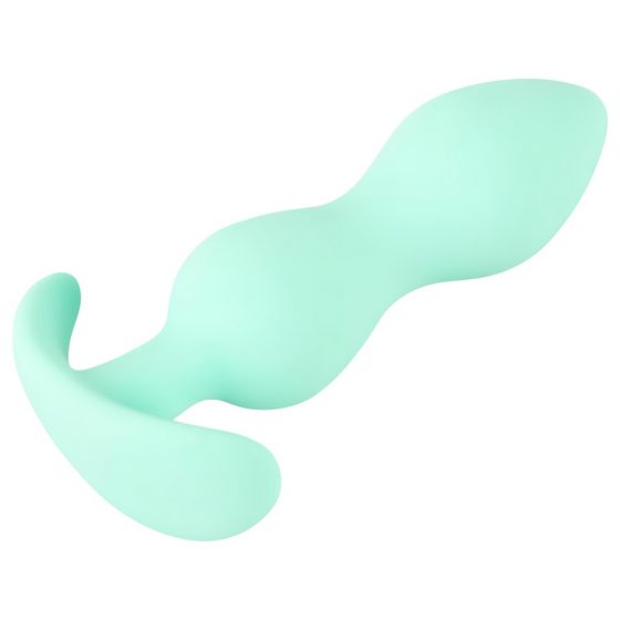 Cuties Mini Butt Plug - silikonové análne dildo - mäta (2,3cm)