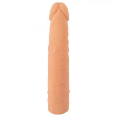   Nature Skin - predlžujúci a rozširujúci návlek na penis (24 cm)