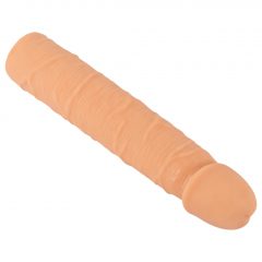   Nature Skin - predlžujúci a rozširujúci návlek na penis (24 cm)