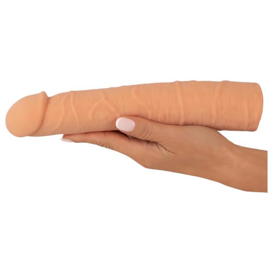 Nature Skin - predlžujúci a rozširujúci návlek na penis (24 cm)