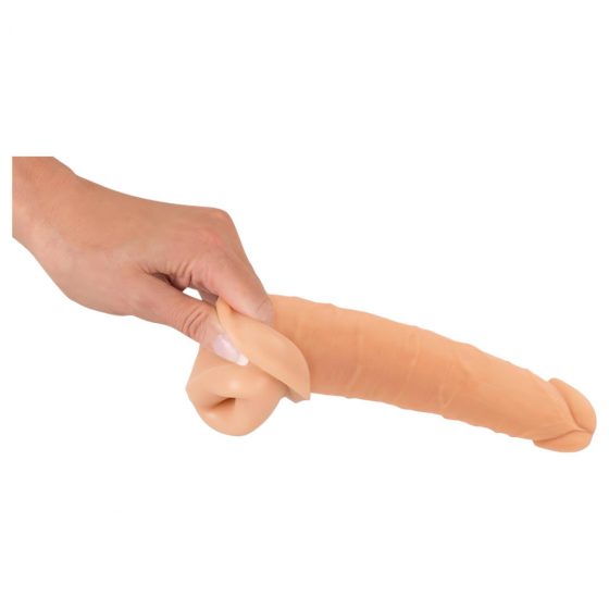 Nature Skin - predlžujúci a rozširujúci návlek na penis (24 cm)