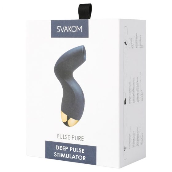 Svakom Pulse Pure - nabíjateľný, tlakový stimulátor klitorisu (modrý)