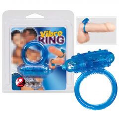   You2Toys Vibro ring - silikónový vibračný krúžok na penis - modrý