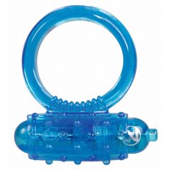   You2Toys Vibro ring - silikónový vibračný krúžok na penis - modrý