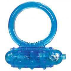   You2Toys Vibro ring - silikónový vibračný krúžok na penis - modrý