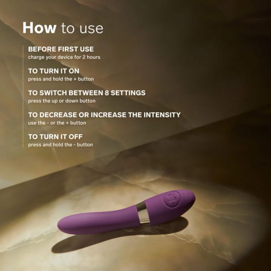 LELO Elise 2 - deluxe vibrátor (fialový)