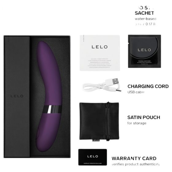 LELO Elise 2 - deluxe vibrátor (fialový)